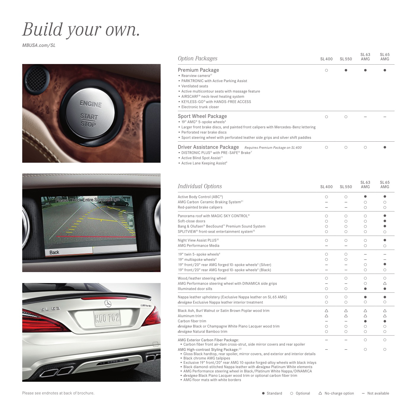2015 Mercedes-Benz SL Brochure Page 9
